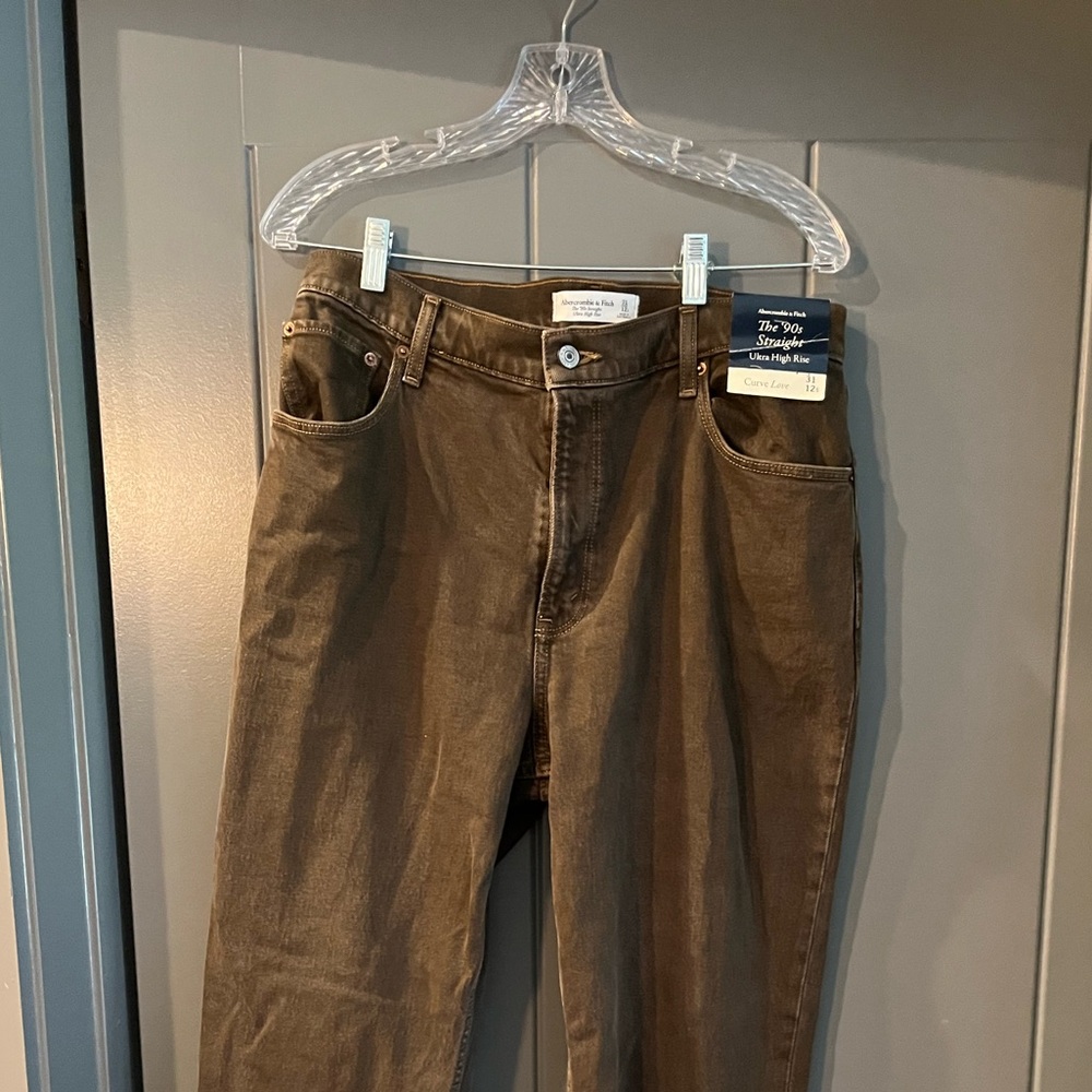 Abercrombie and Fitch Brown Jeans